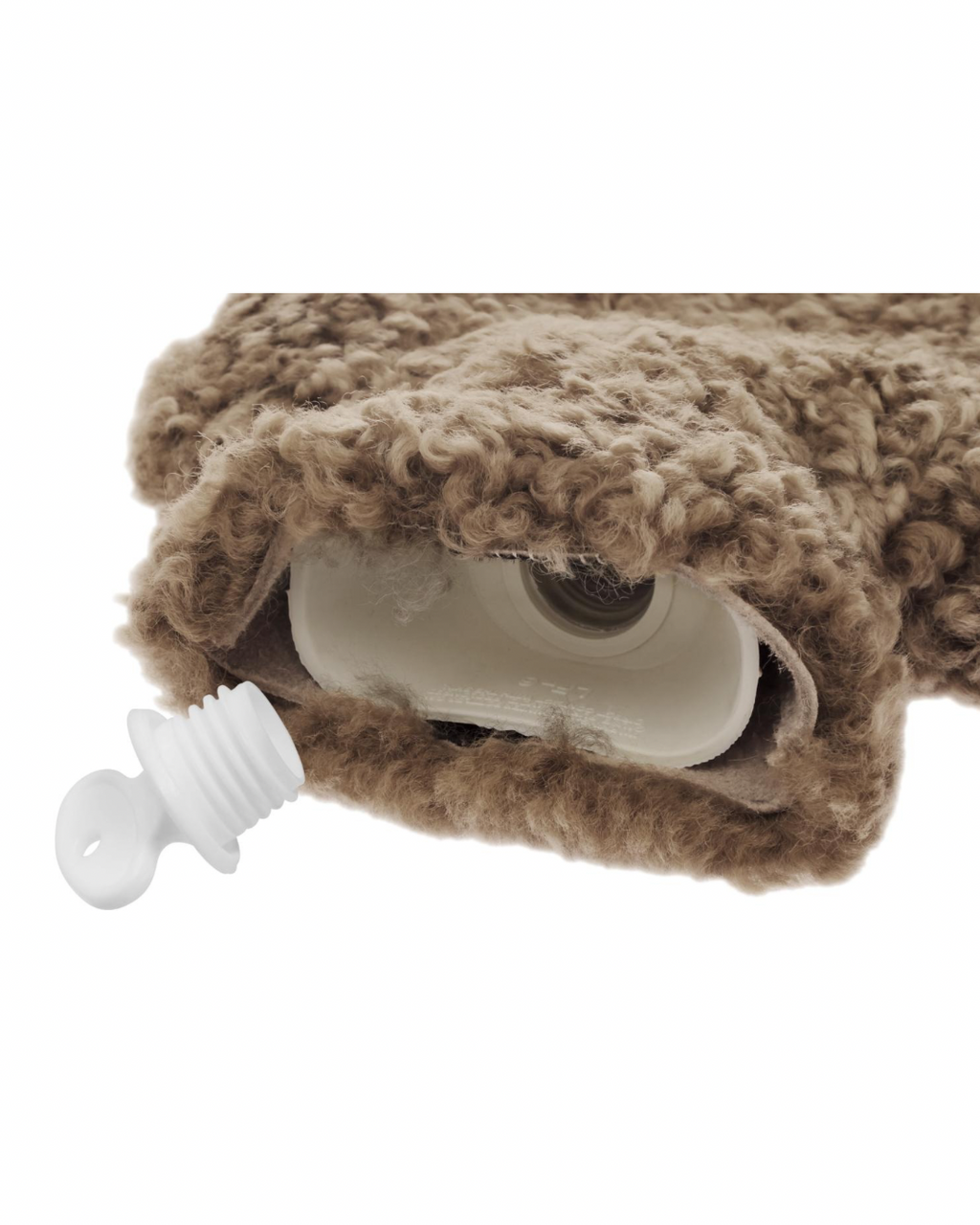 Skinnwille Hot Water Bottle Faux Fur Sahara - Brun