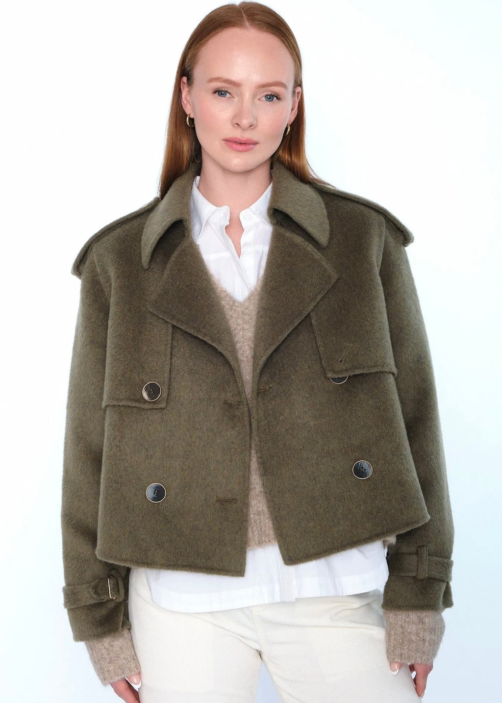 Hést Leonora jakke - mosegrønn