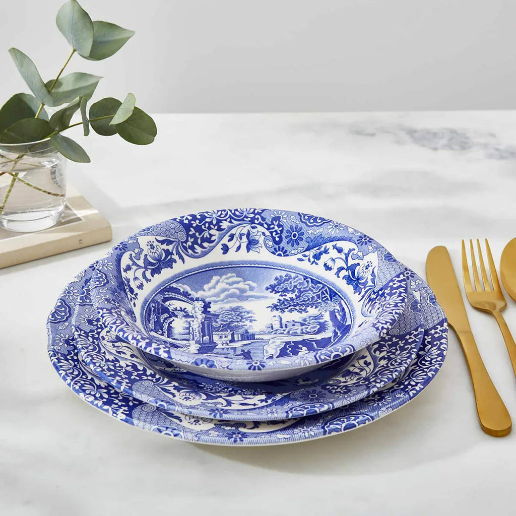 Spode Blue Italian Frokost Skål (20cm)