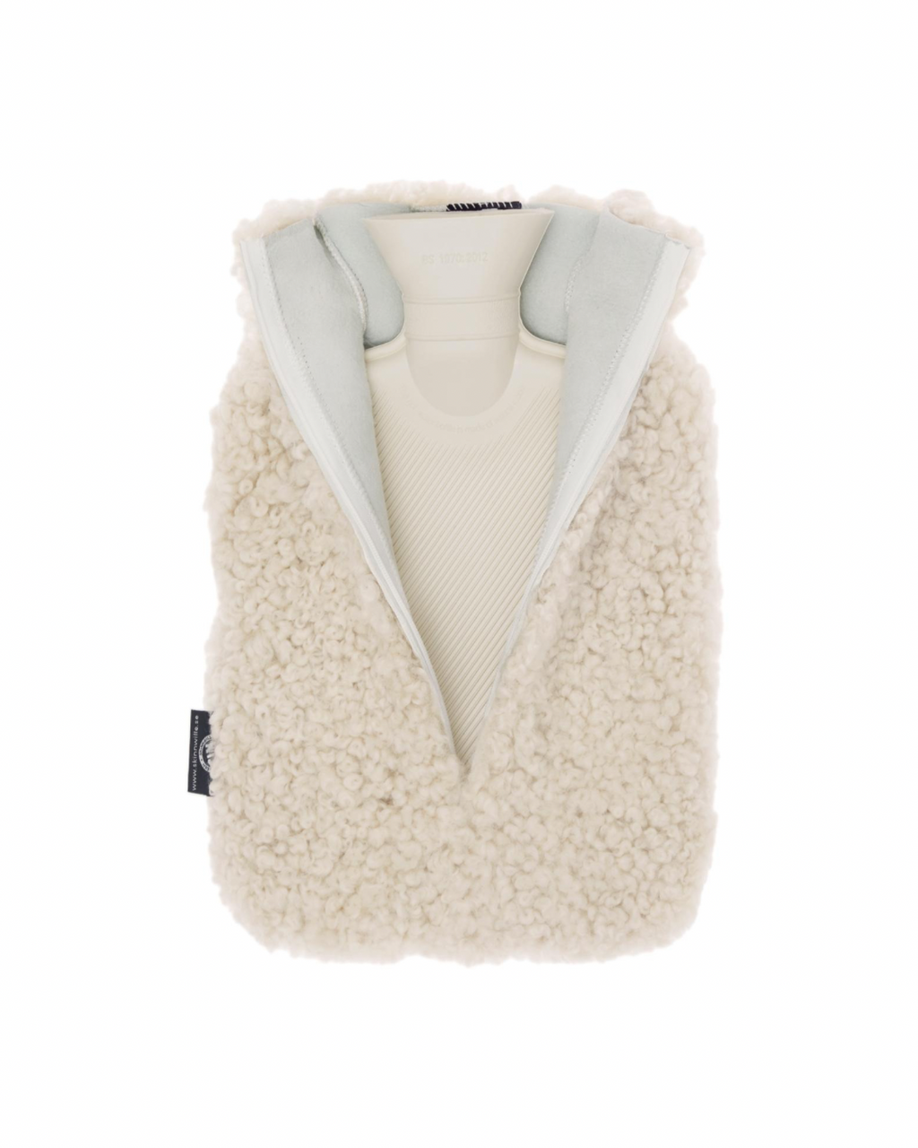 Skinnwille Hot Water Bottle Faux Fur Moonlight - Beige