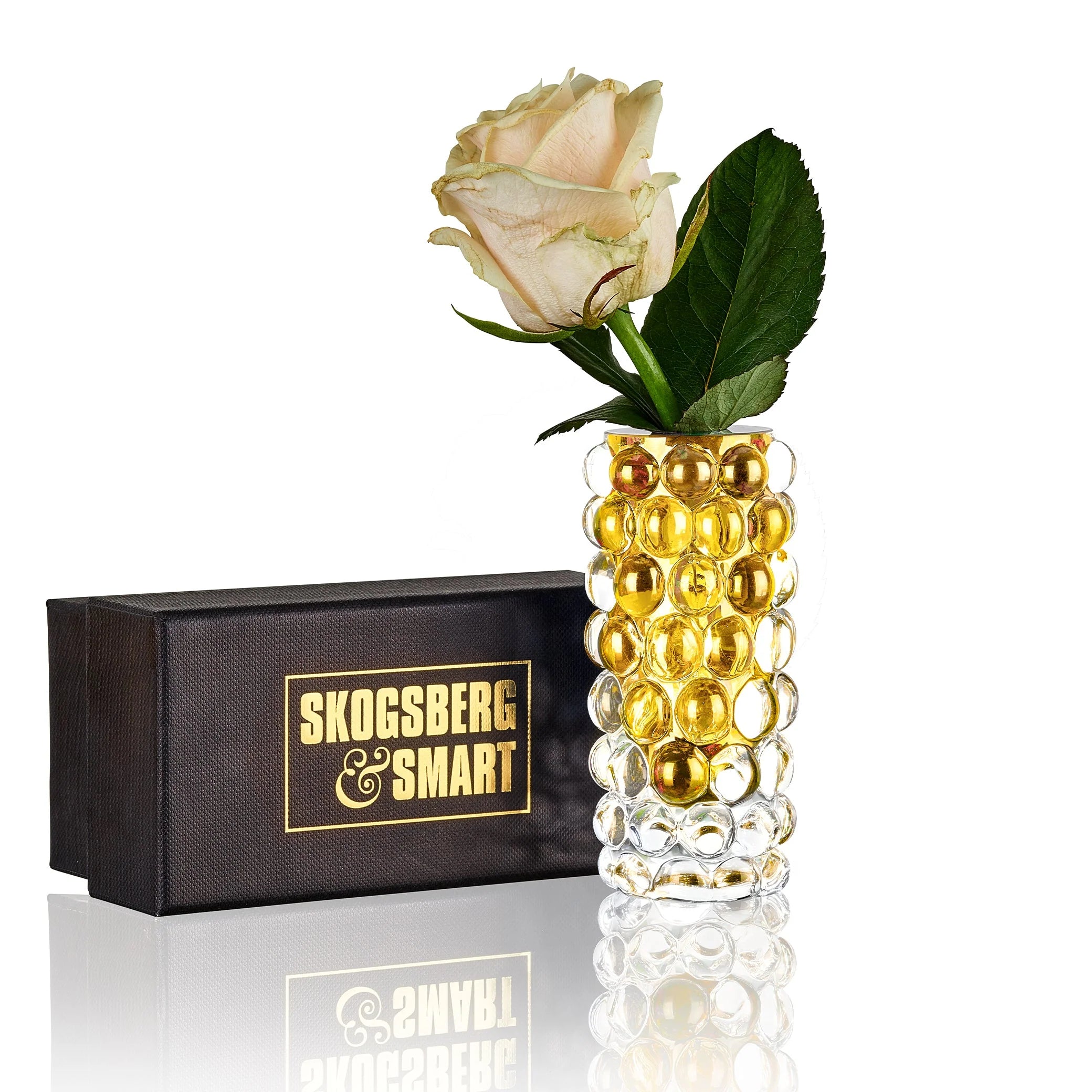 Skogsberg Smart Hurricane Boule vase mini - Amber