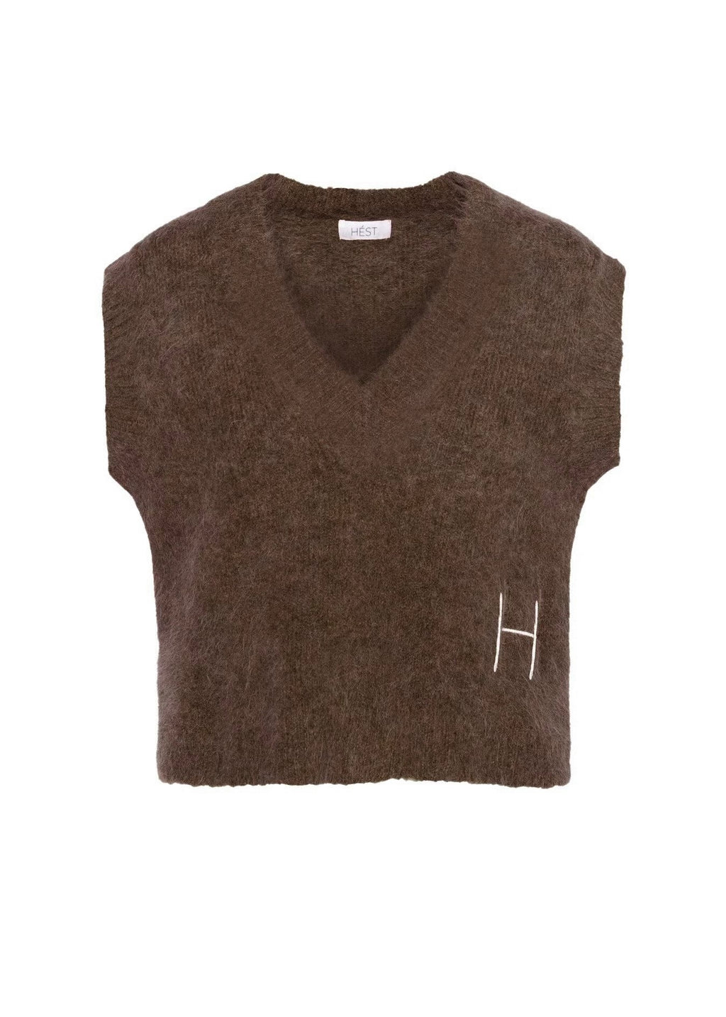 Hést Pernille Vest - brun