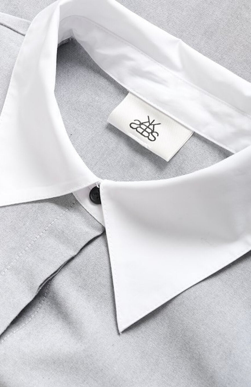 Karen by Simonsen Deborah Tessa Skjortebluse - Grå