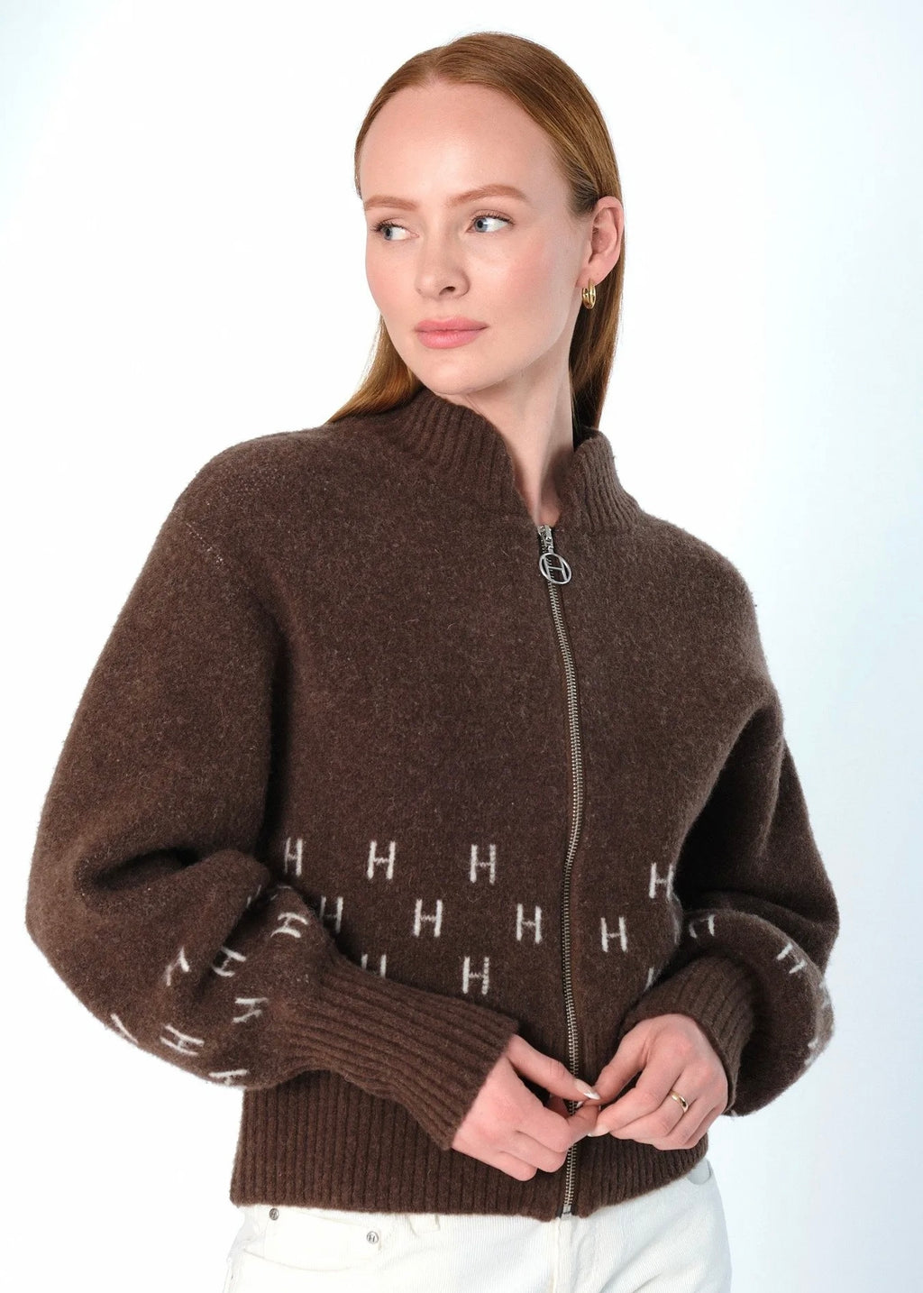 Hést Märtha kort jakke - Brun