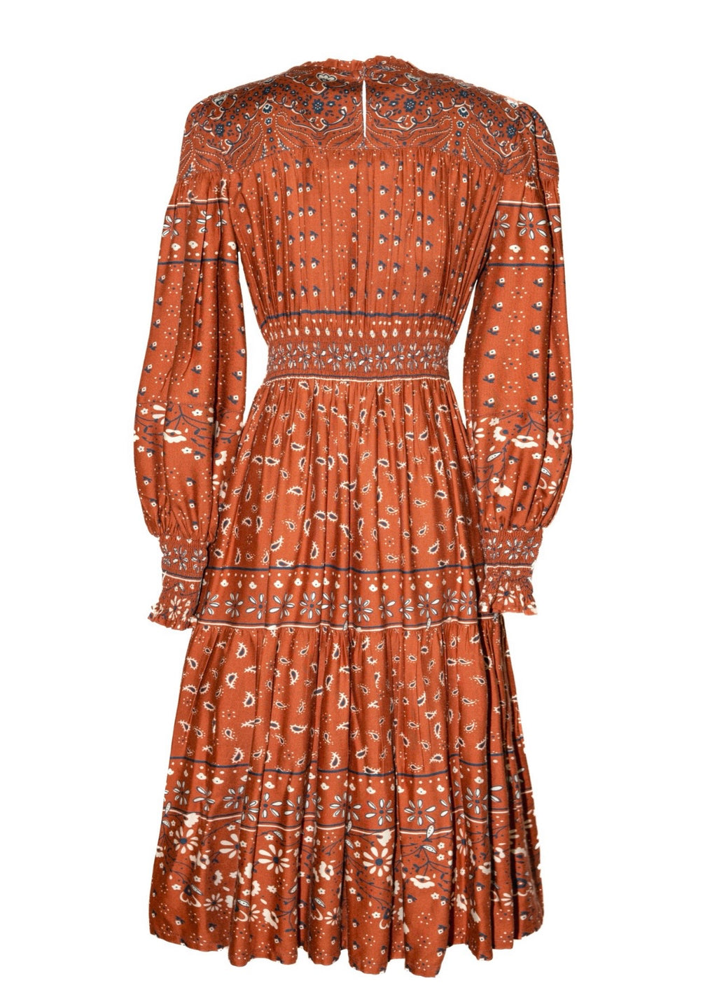 Norett Smock Kjole - Rusty