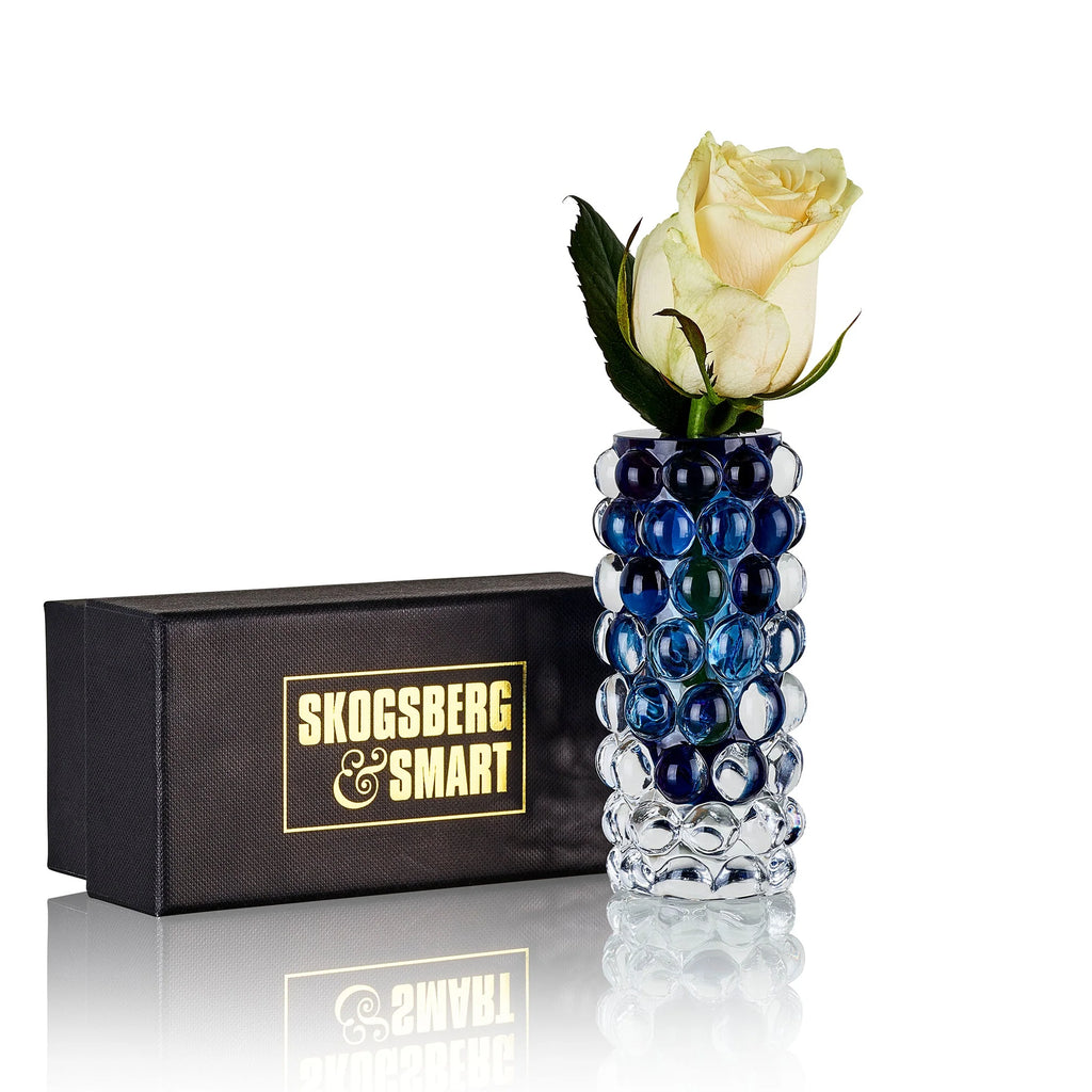 Skogsberg Smart Hurricane Boule vase mini - Sea