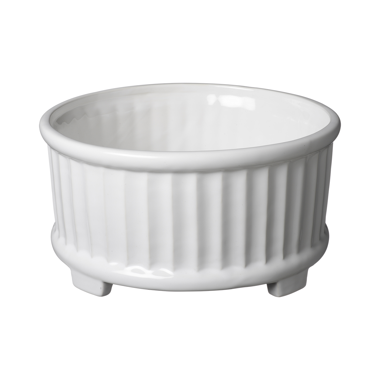 Bruka design blomsterkrukke Signe - Hvit