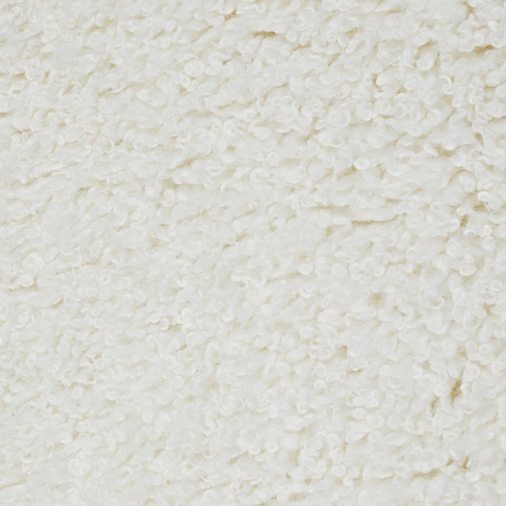 Skinnwille Curly Faux Fur «lammeskinn» ullpledd  - Ivory