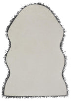 Skinnwille Curly Fake Fur «lammeskinn» - Grå