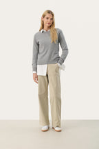 Part Two Belme Bukse - Khakibeige