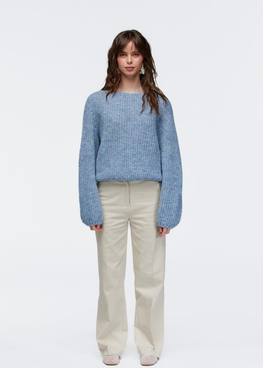 Woodling Lerke Genser - Himmelblå