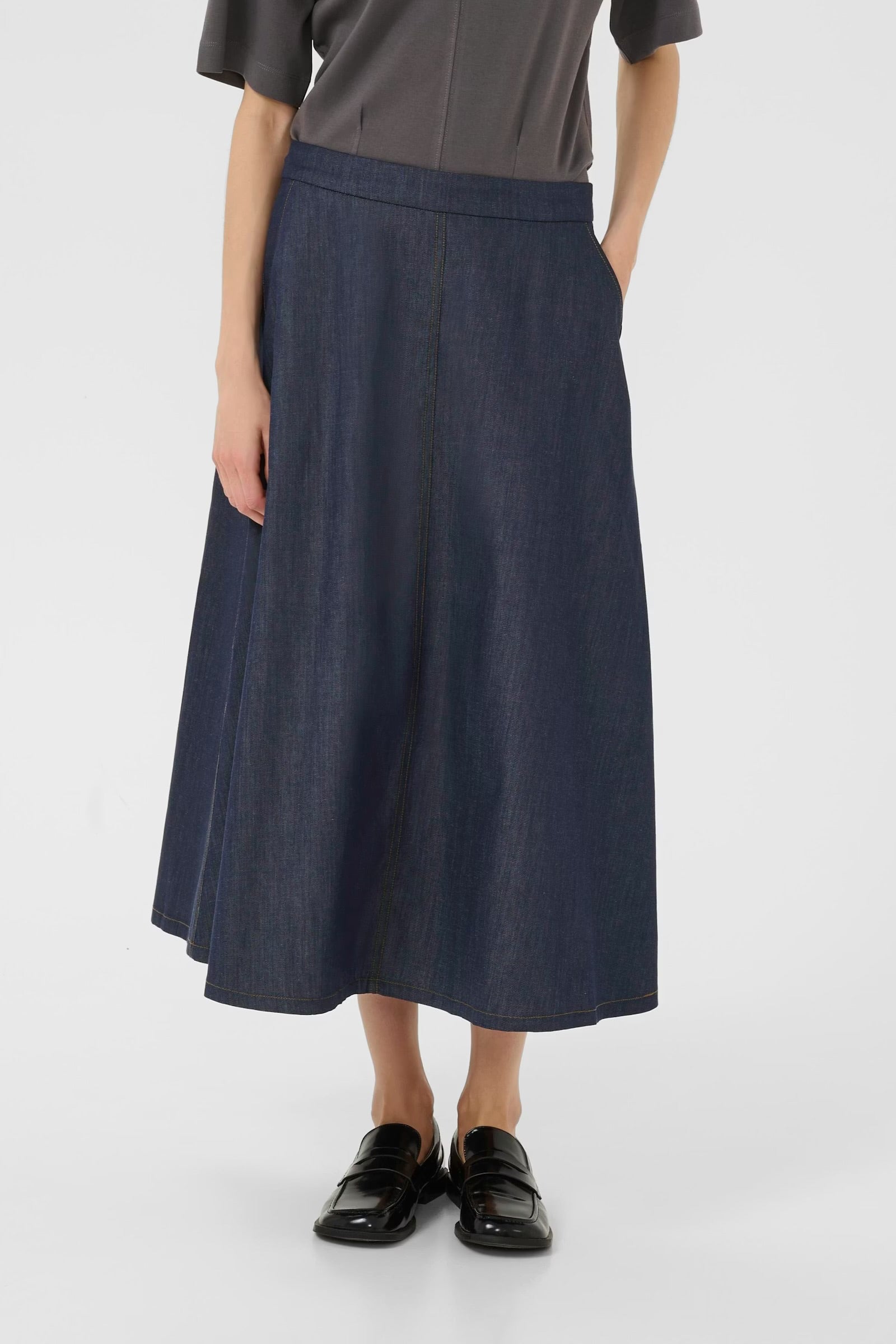 Karen by Simonsen Drew denim skjørt