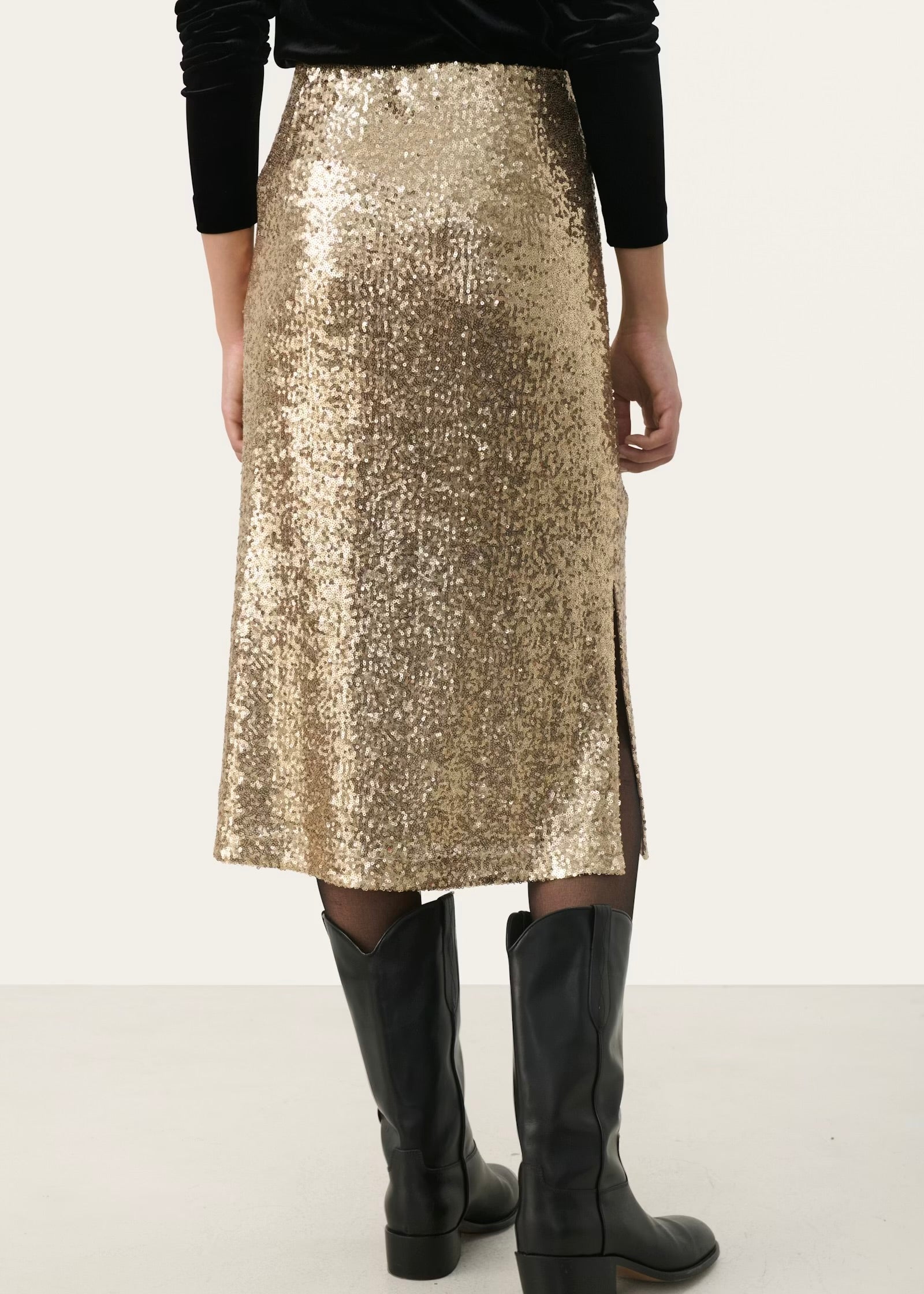 Part Two Teffania skjørt - Gull