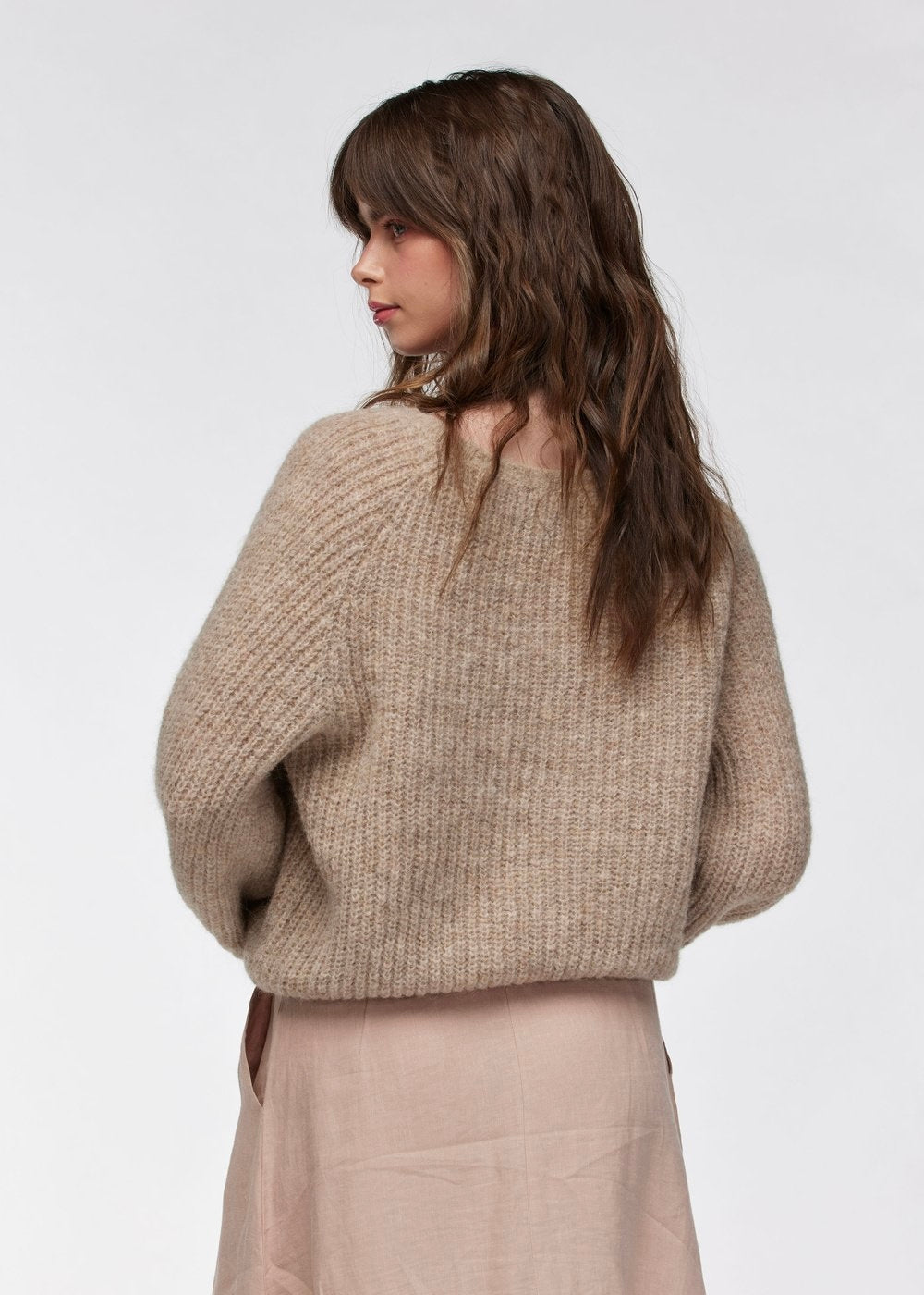 Woodling lerke genser - sand