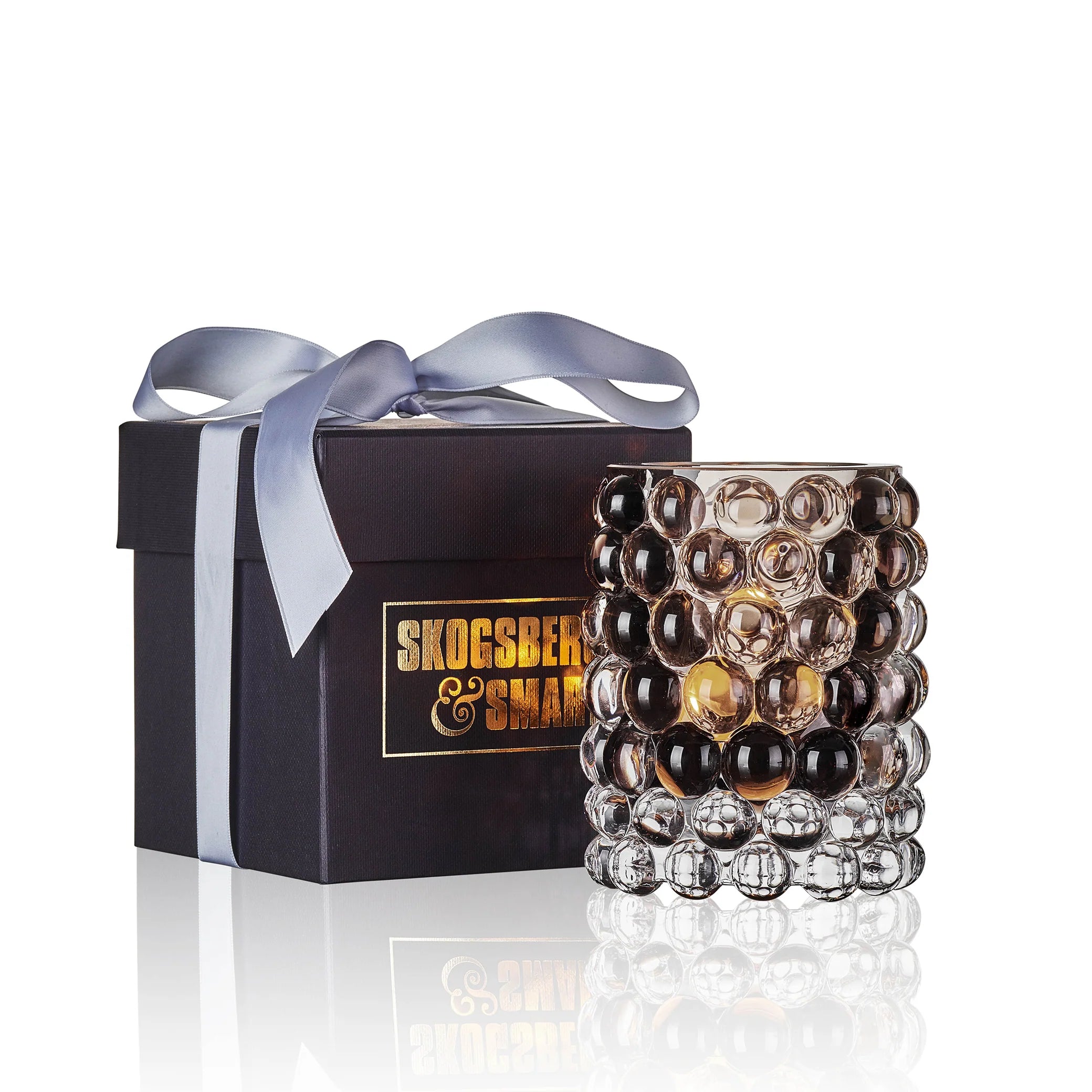 Skogsberg Smart Hurricane lamp Boule regular - Tobacco