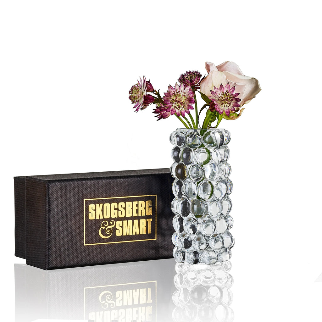 Skogsberg Smart Hurricane Boule vase mini - Clear