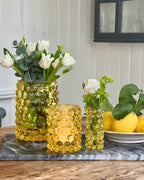 Skogsberg Smart Hurricane Boule vase mini - Limone