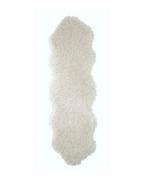 Skinnwille Curly Fake Fur "lambskin" Large - Beige