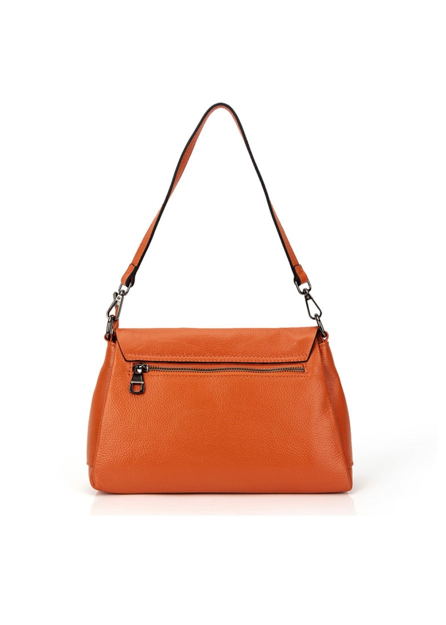 Norett Clutch Skinnveske - Oransj