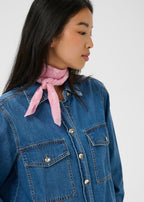 Part Two Phi Skjerf - Rosa/Hvit