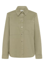 Part Two Nayla Skjortejakke - Khakigrønn