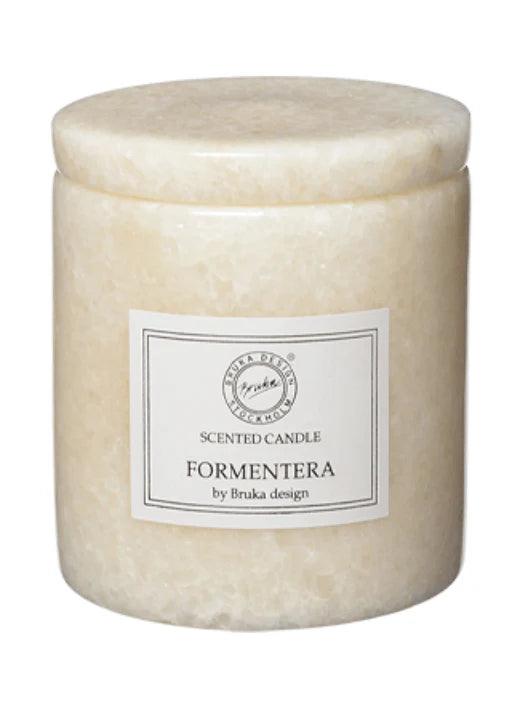 Bruka design duftlys marmor large - Formentera