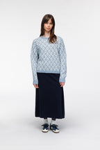 Woodling Thea Genser - Himmelblå/Offwhite