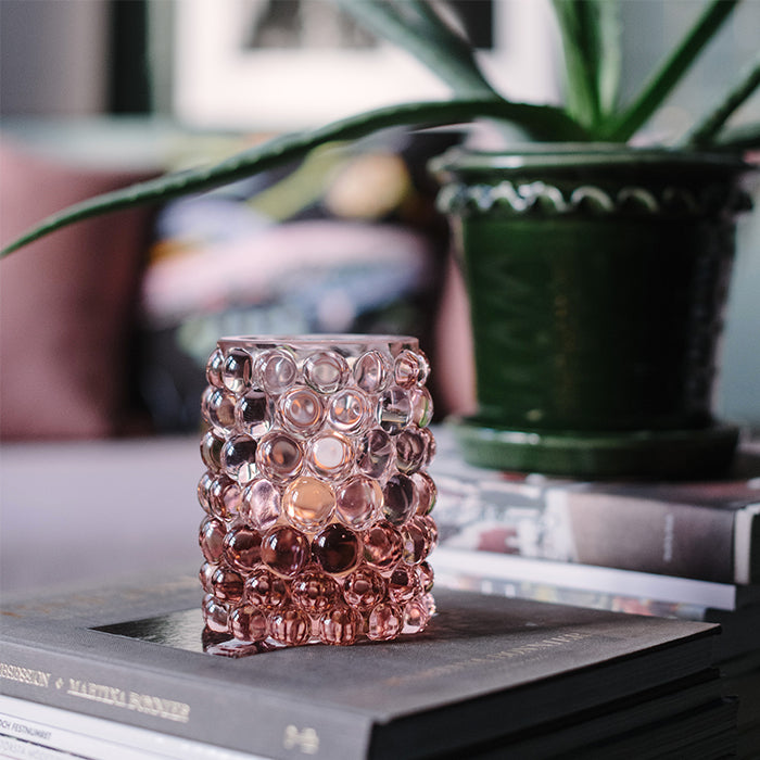 Skogsberg Smart Hurricane lamp Boule regular - Rosé