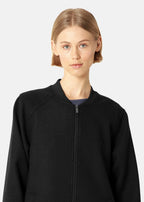 Ilse Jacobsen Long Zipped Jakke - Svart