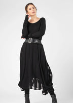 Olars Ulla Nila skjørt - Svart