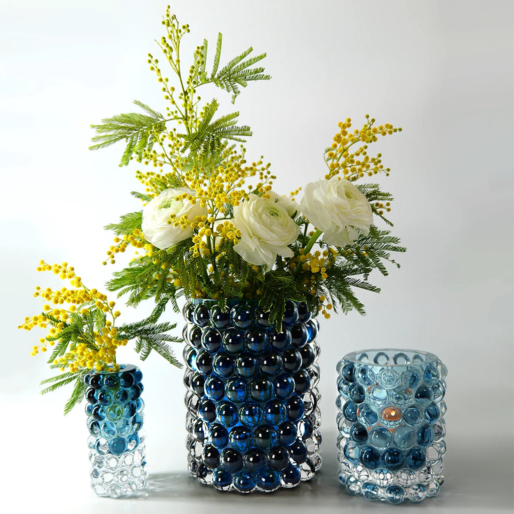 Skogsberg Smart Hurricane lamp Boule regular - Sea