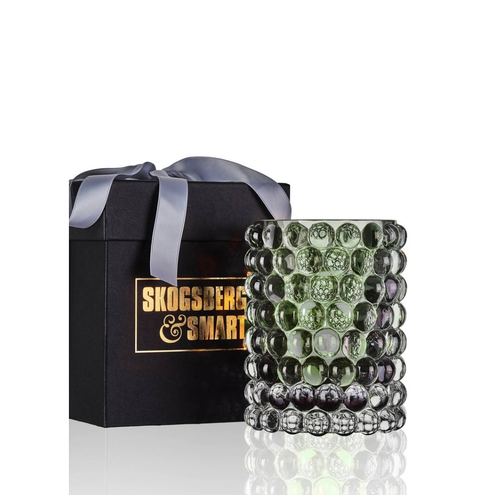 Skogsberg Smart Hurricane lamp Boule large - Sage