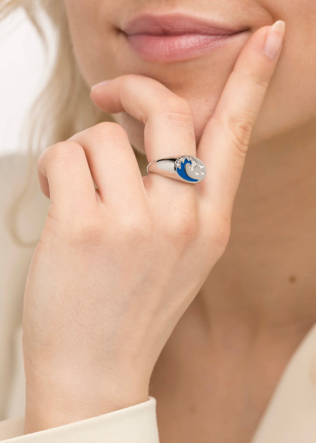 Margosha Ocean breeze ring - Silver