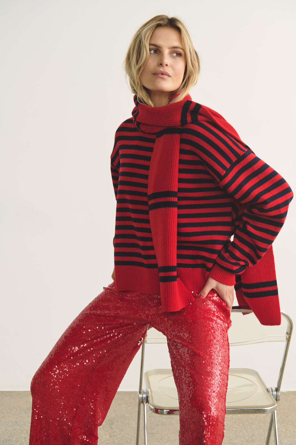 Part Two Tatianas bukser - Rød