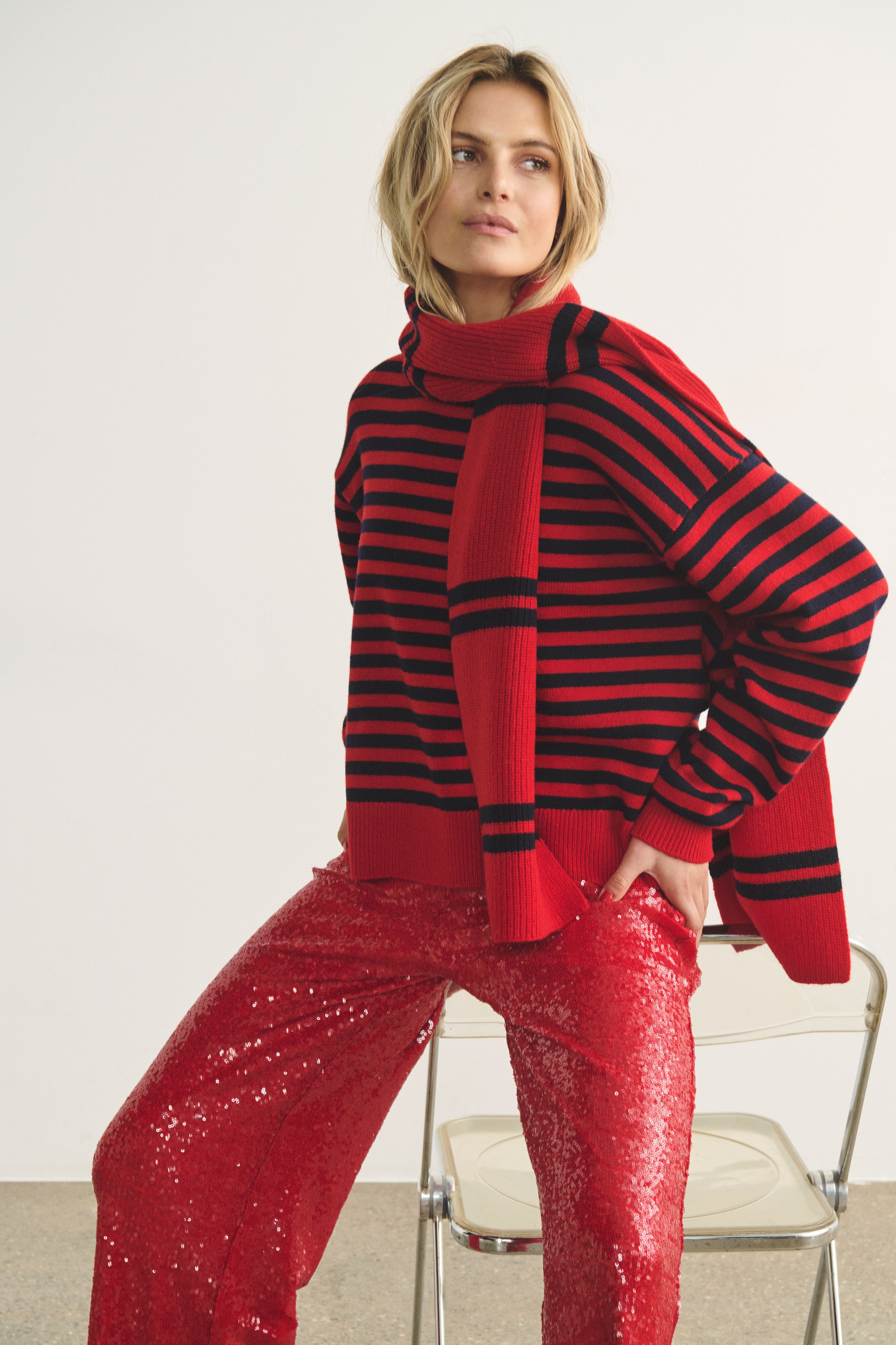 Part Two Tatianas bukser - Rød