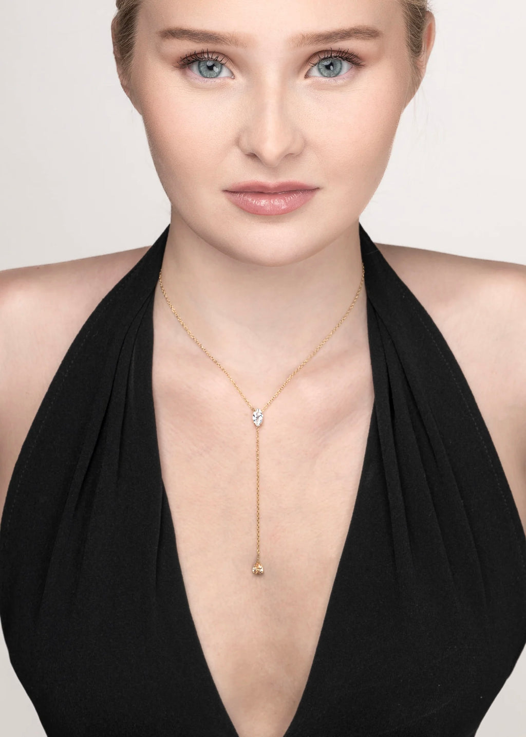 Golden Drop kjede i Gull - Margosha