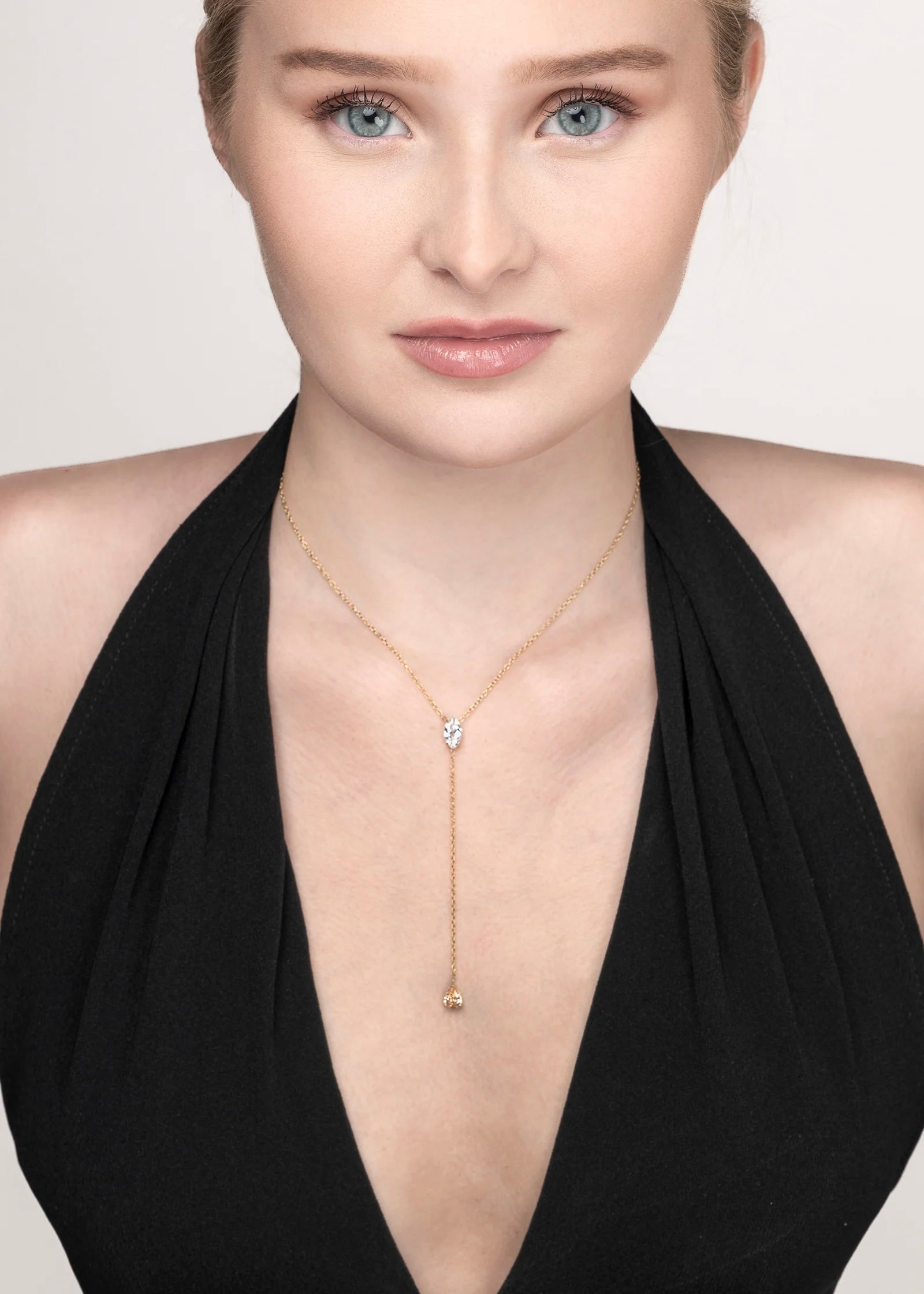 Golden Drop kjede i Gull - Margosha