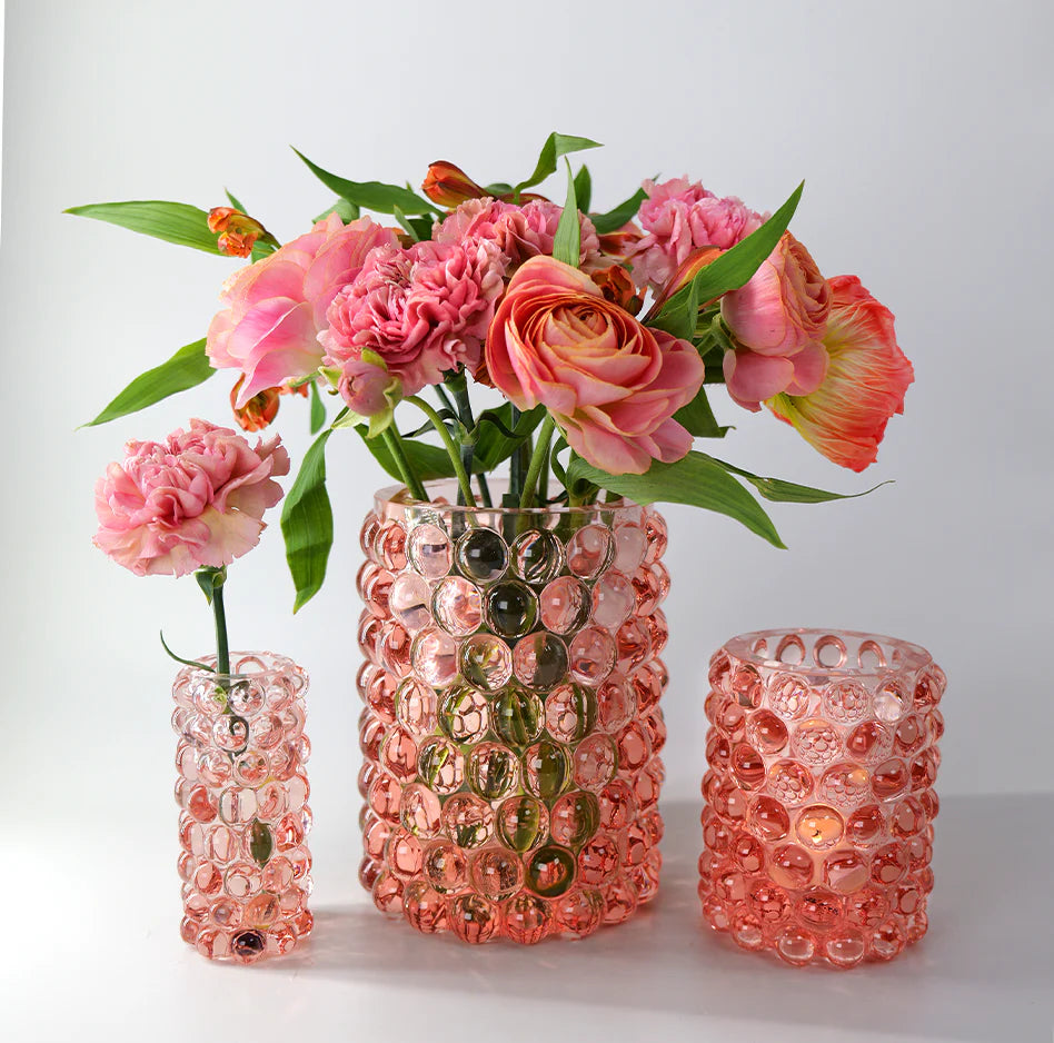 Skogsberg Smart Hurricane lamp Boule regular - Rosé
