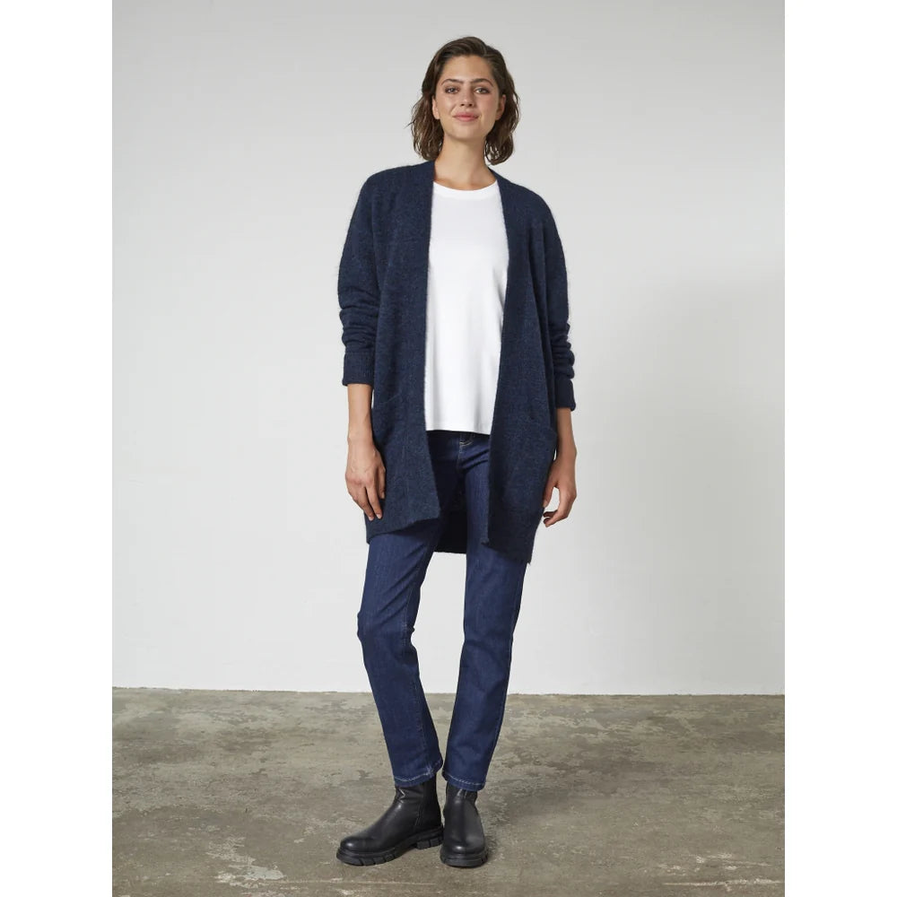 Redgreen jobi cardigan - marineblå