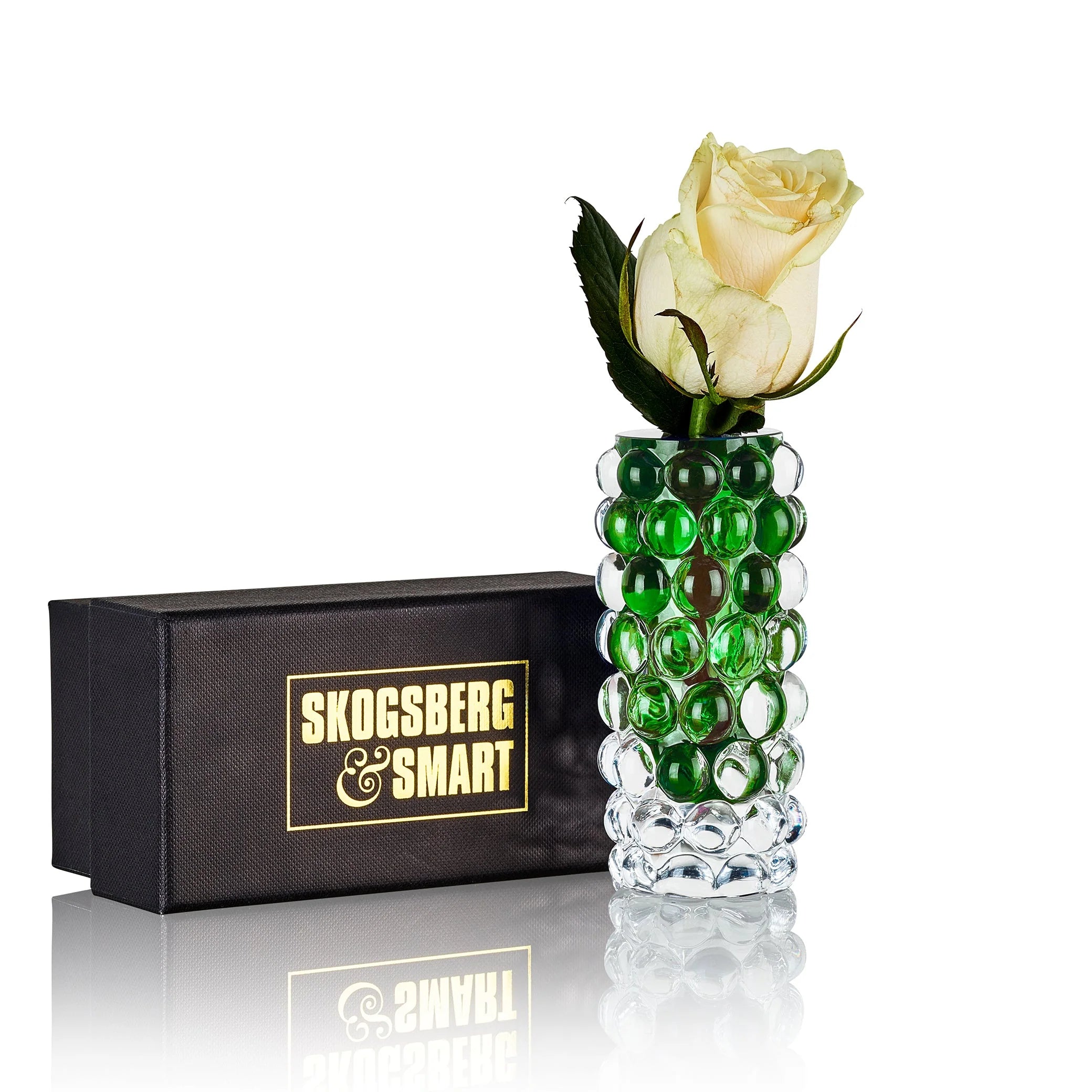 Skogsberg Smart Hurricane Boule vase mini - Green