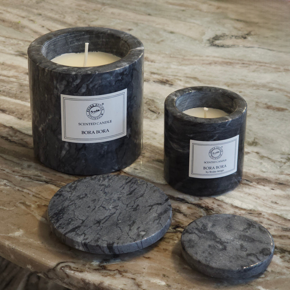 Bruka design Duftlys Marmor Small - Bora Bora