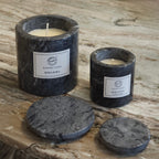 Bruka Design Marmor Stort Duftlys - Bora Bora