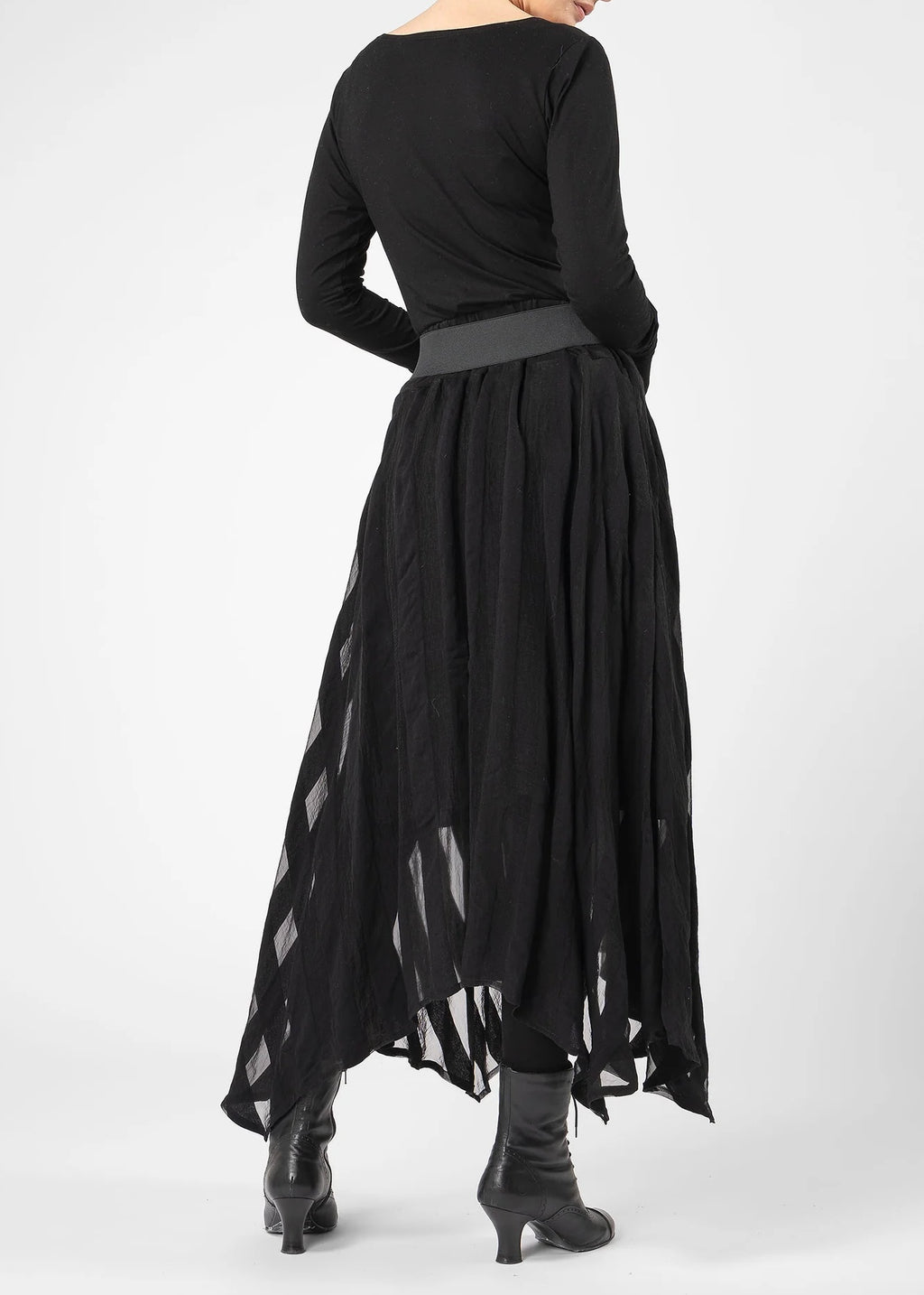 Olars Ulla Nila skjørt - Svart