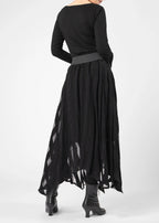 Olars Ulla Nila skjørt - Svart