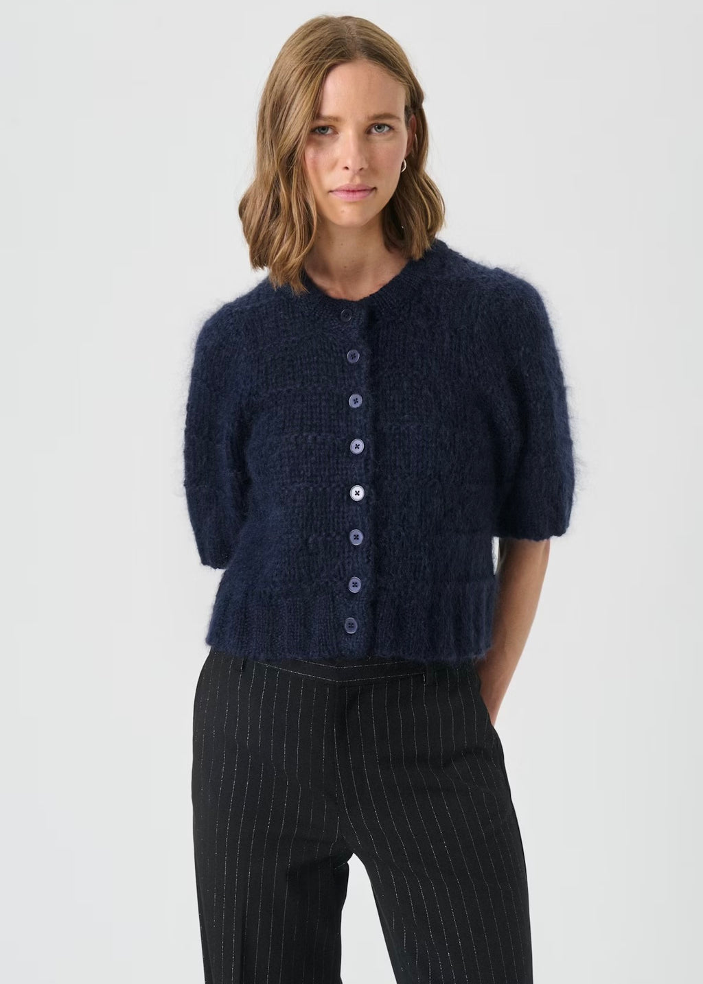 Part Two Vernona Cardigan - Mørk blå