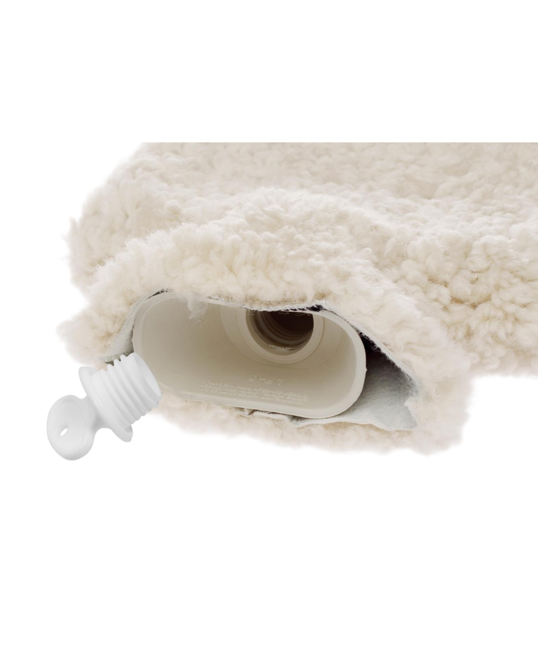 Skinnwille Hot Water Bottle Faux Fur Moonlight - Beige