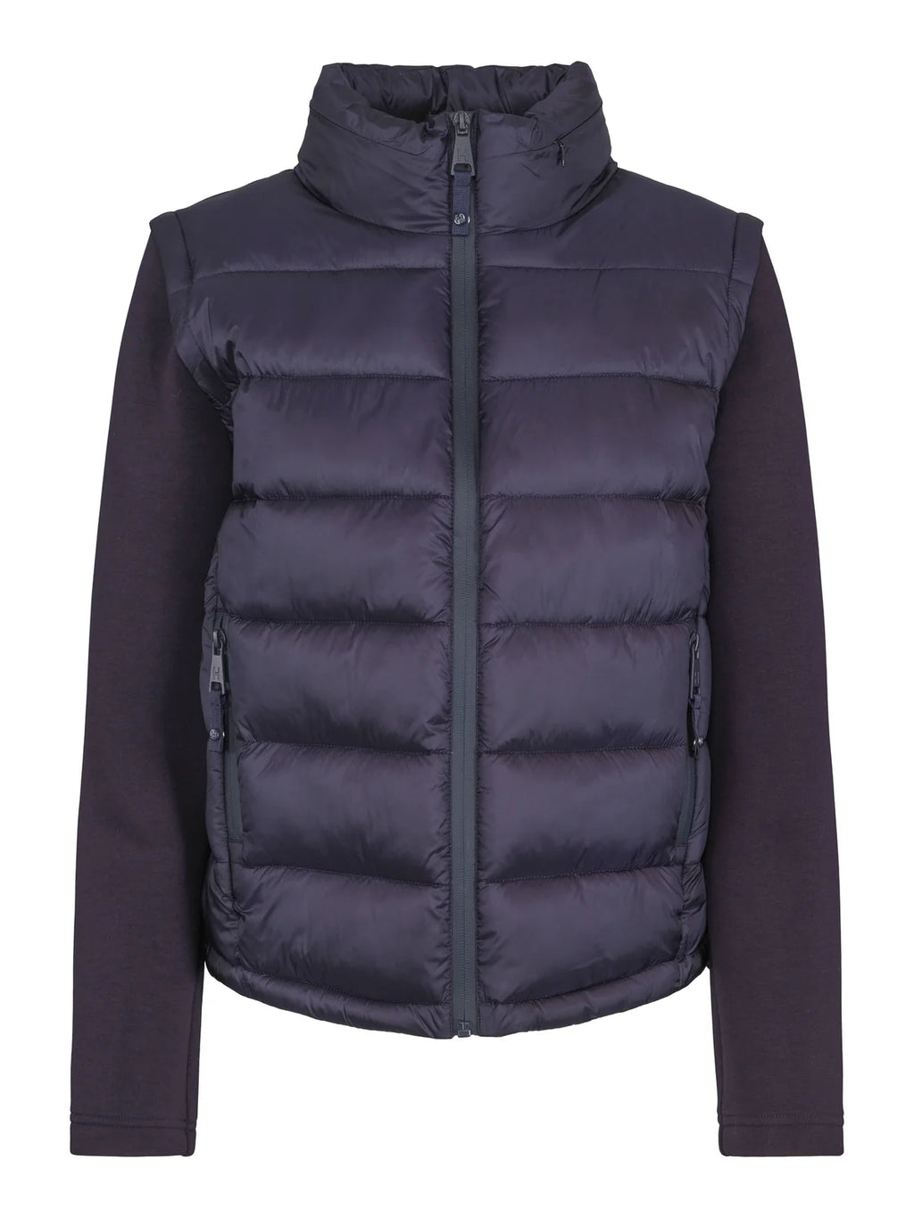 Short Bubble Jacket with Detachable Sleeves