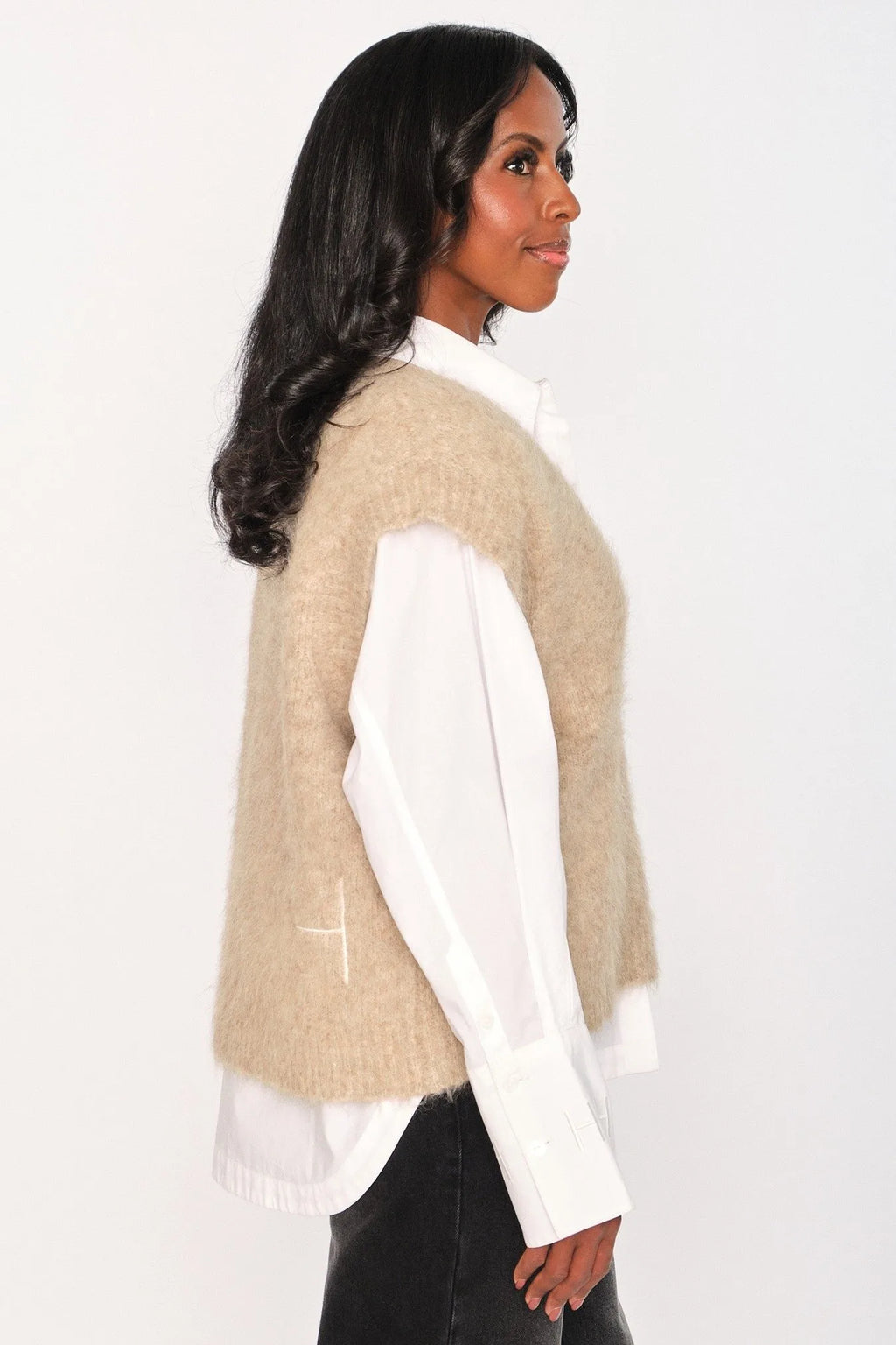 Hést Pernille Vest - Beige