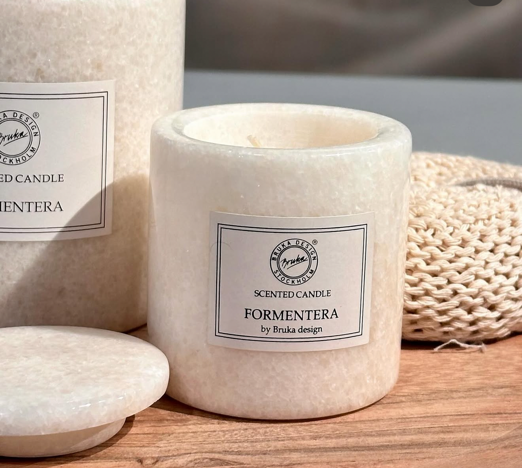 Bruka design Duftlys BRUKA Marmor Small - Formentera