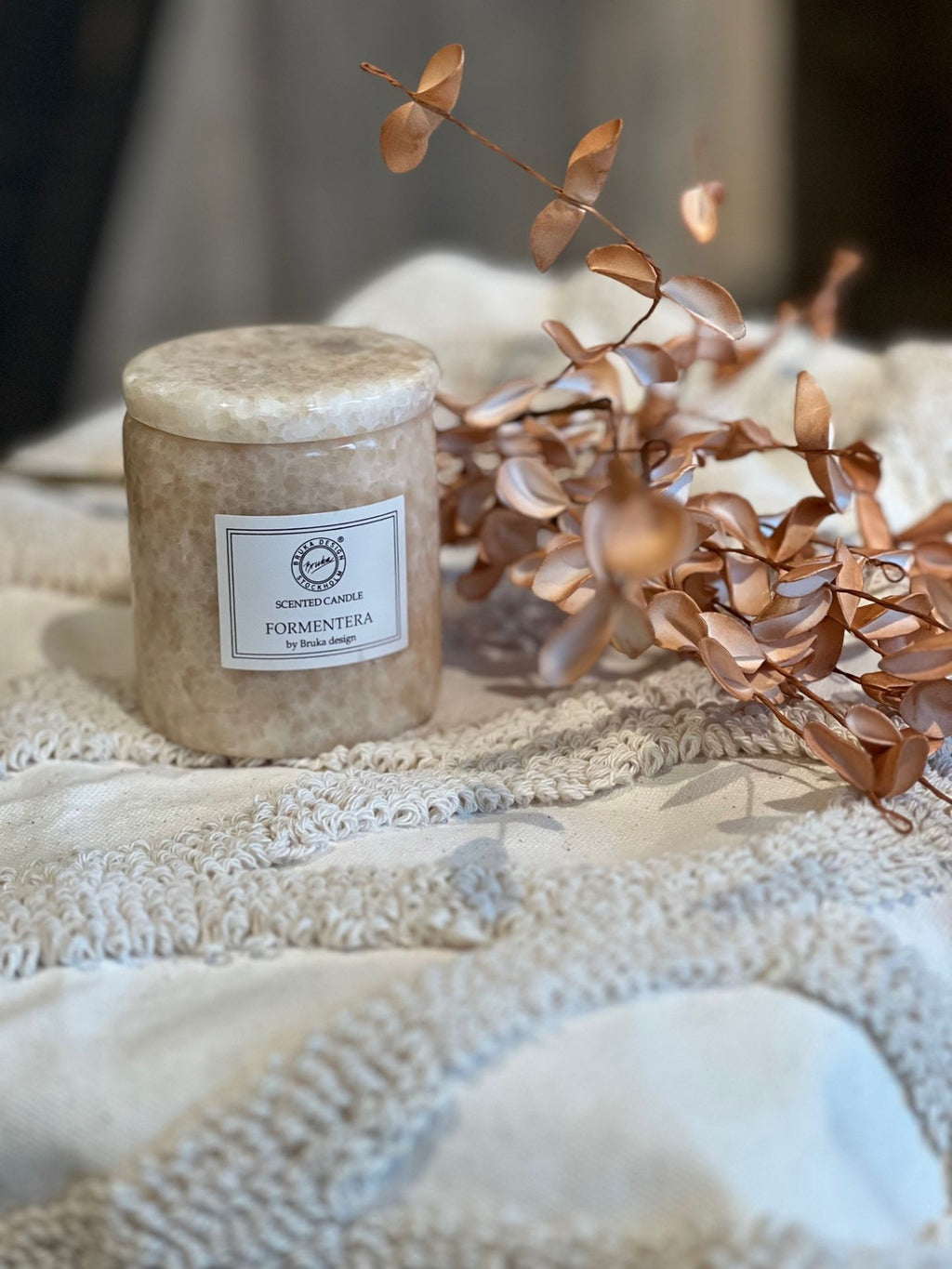Bruka design Duftlys BRUKA Marmor Small - Formentera